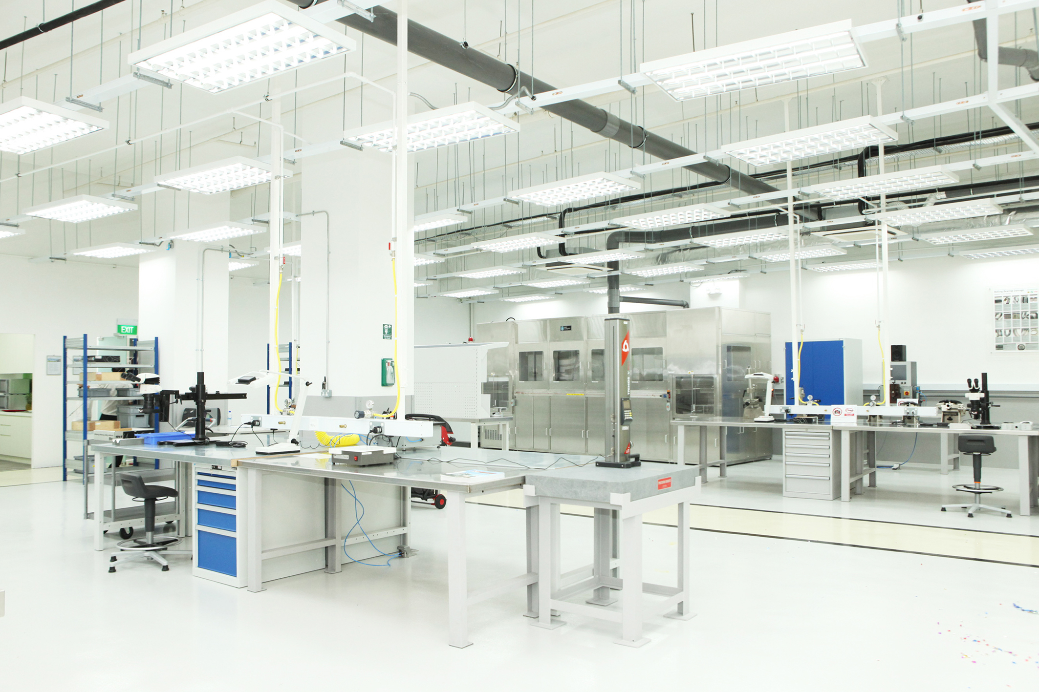 FAG航空航天新加坡公司的軸承測(cè)試、修復(fù)和再制造中心概覽圖。